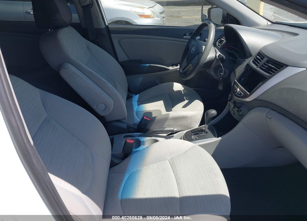 2016 HYUNDAI ACCENT VIN: KMHCT4AE4GU018506