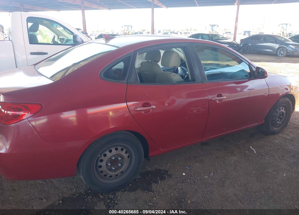 2010 HYUNDAI ELANTRA GLS VIN: KMHDU4AD7AU126795