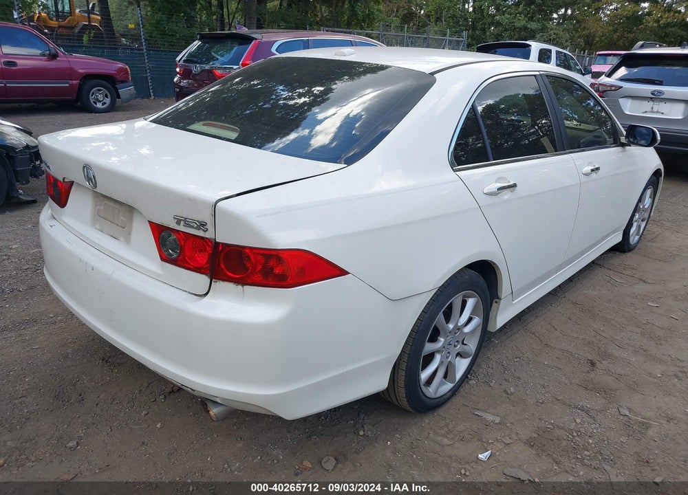 2008 ACURA TSX VIN: JH4CL96928C005255