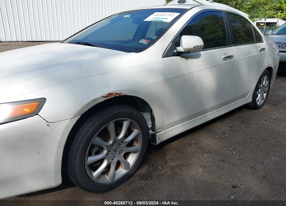 2008 ACURA TSX VIN: JH4CL96928C005255