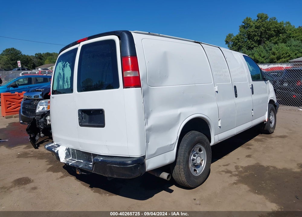2015 CHEVROLET EXPRESS 2500 WORK VAN VIN: 1GCWGFFF1F1278929
