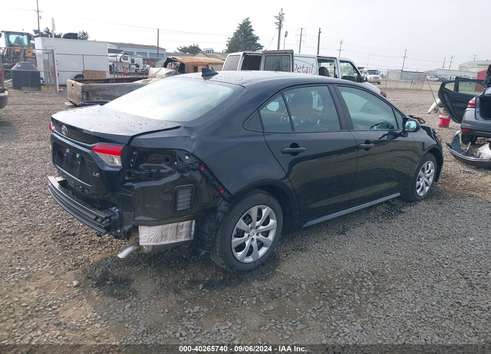 2024 TOYOTA COROLLA LE VIN: 5YFB4MDE5RP178158