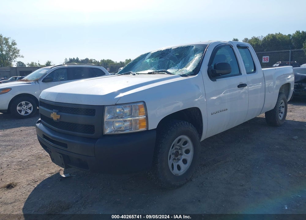2013 CHEVROLET SILVERADO 1500 WORK TRUCK VIN: 1GCRKPE79DZ181116