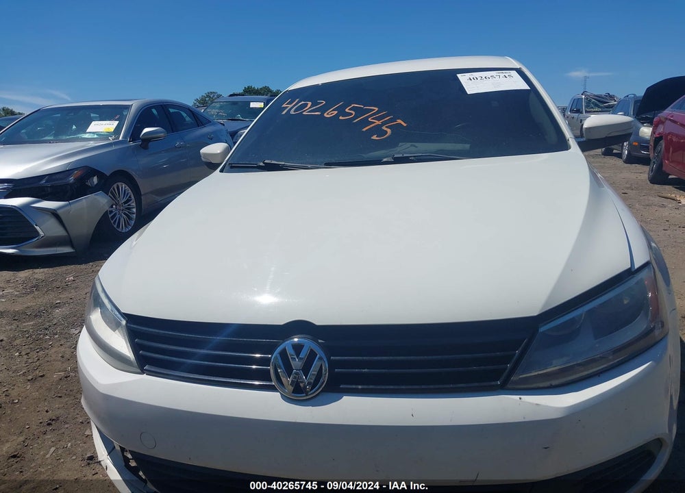 2012 VOLKSWAGEN JETTA 2.5L SE VIN: 3VWDX7AJ8CM343067