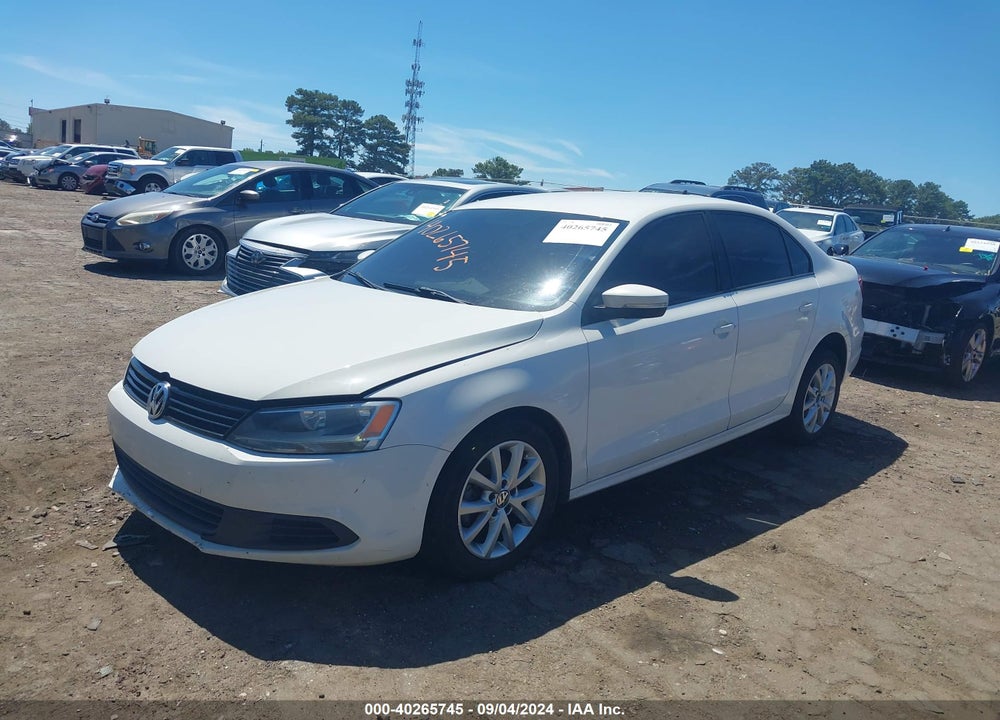 2012 VOLKSWAGEN JETTA 2.5L SE VIN: 3VWDX7AJ8CM343067