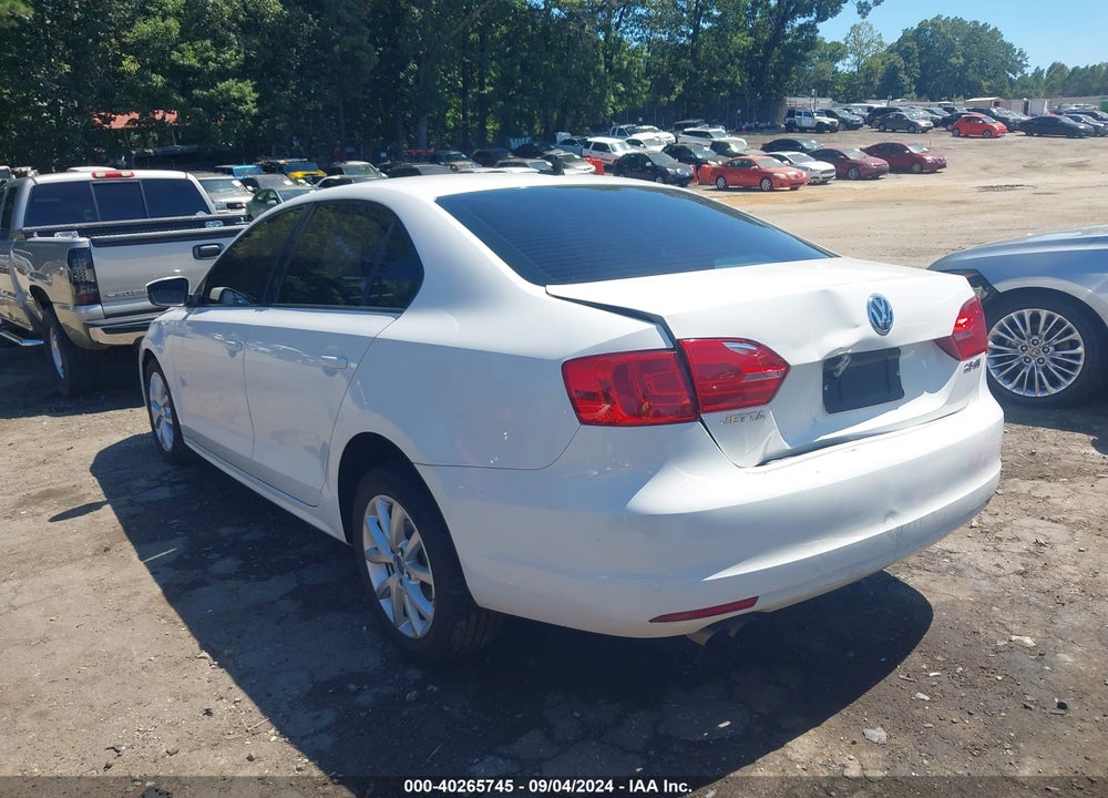 2012 VOLKSWAGEN JETTA 2.5L SE VIN: 3VWDX7AJ8CM343067