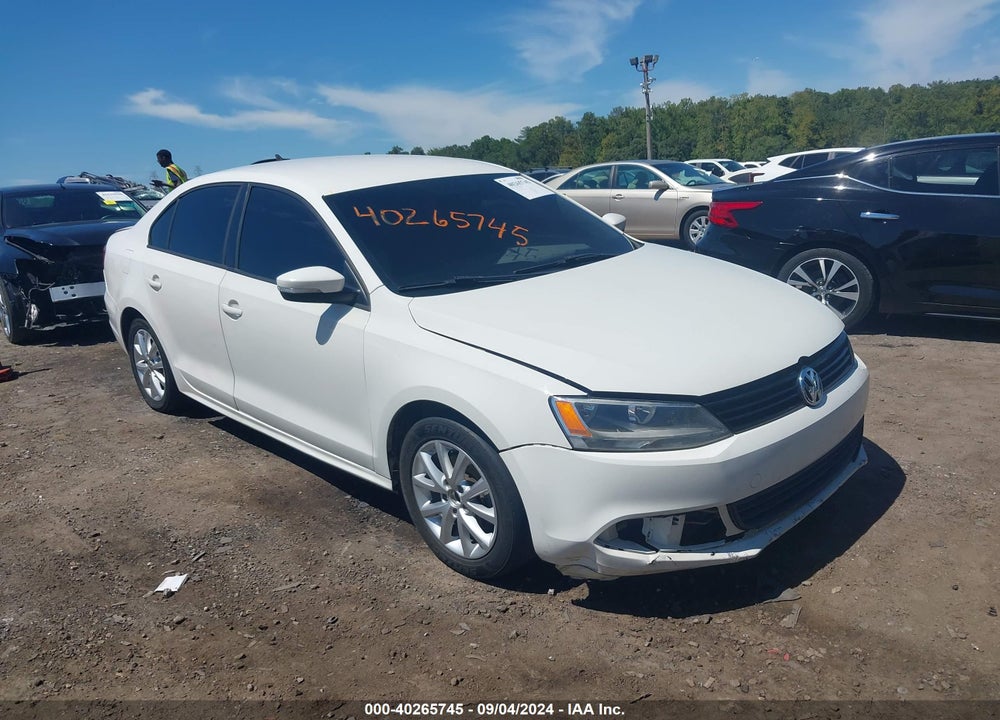 2012 VOLKSWAGEN JETTA 2.5L SE VIN: 3VWDX7AJ8CM343067