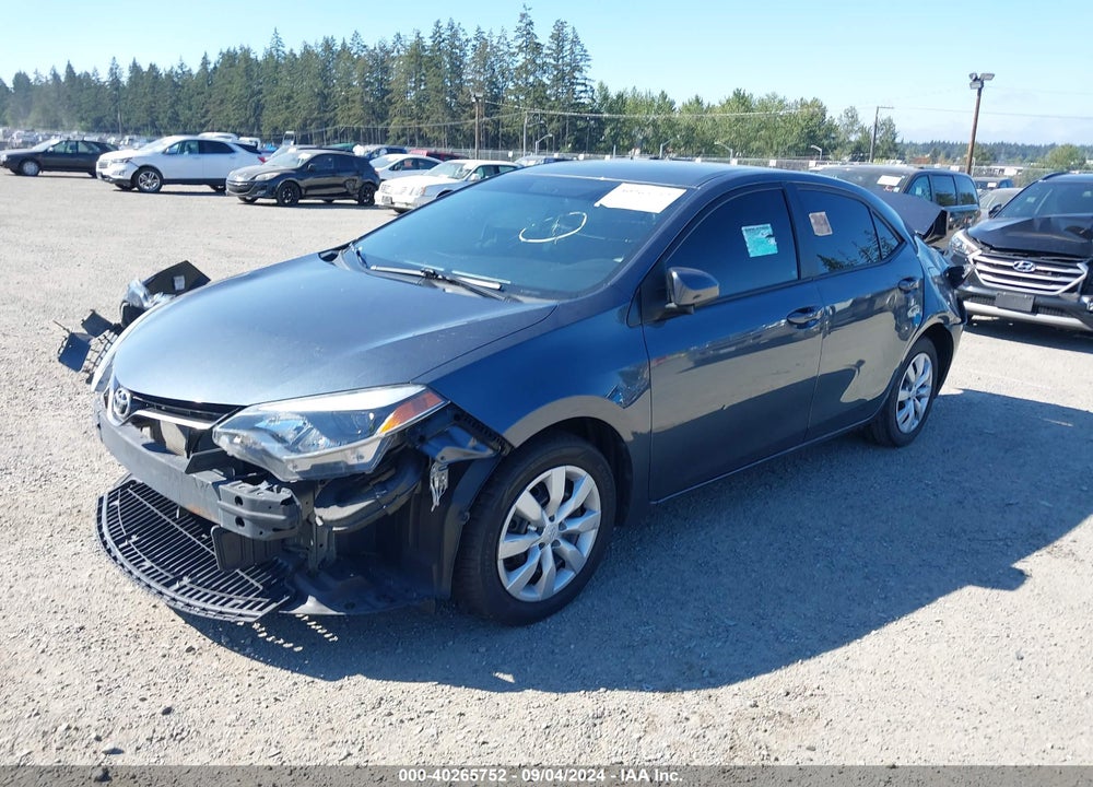 2016 TOYOTA COROLLA VIN: 2T1BURHE7GC697801