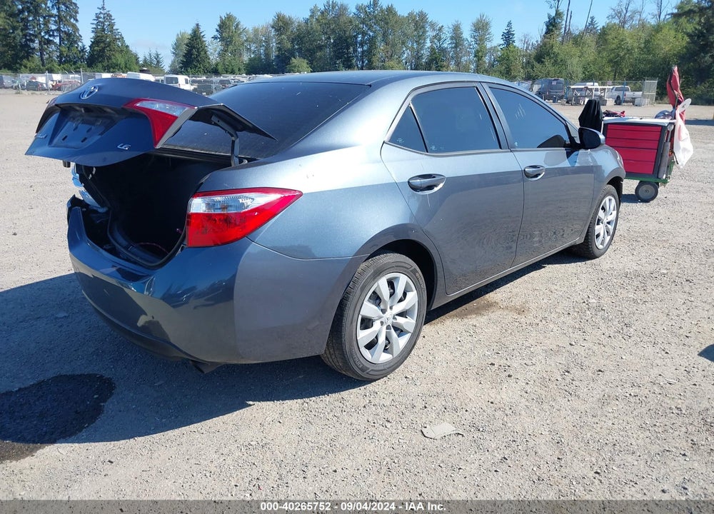 2016 TOYOTA COROLLA VIN: 2T1BURHE7GC697801