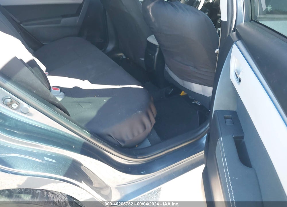 2016 TOYOTA COROLLA VIN: 2T1BURHE7GC697801