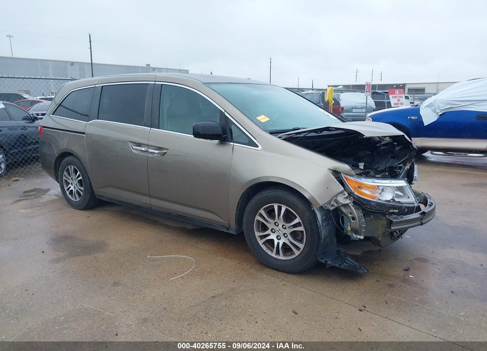 2013 HONDA ODYSSEY EX-L VIN: 5FNRL5H61DB009625