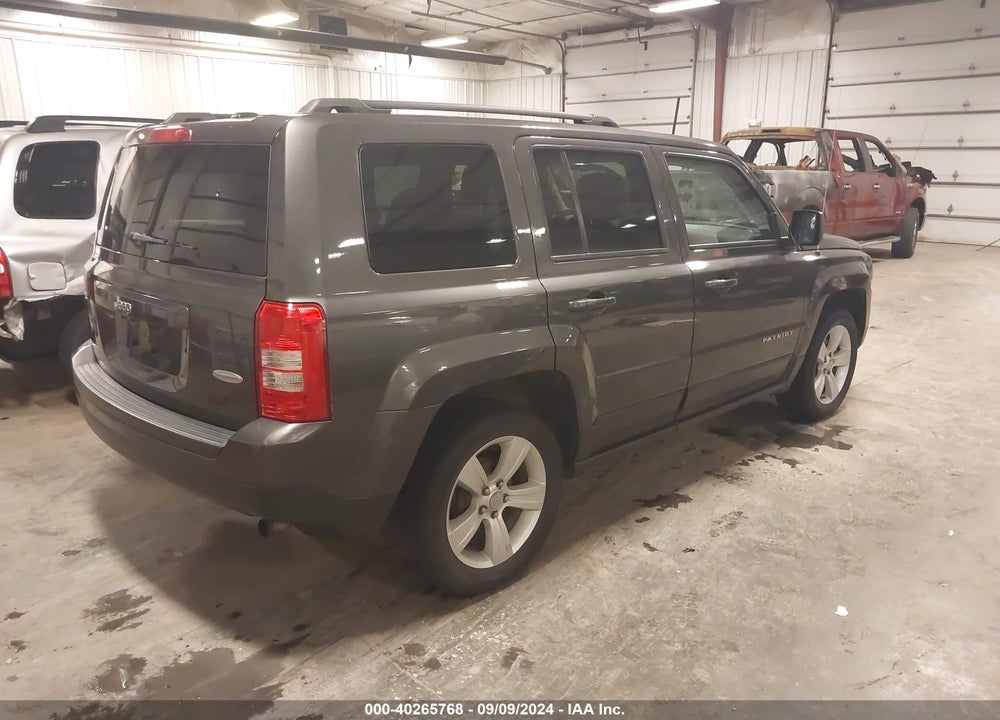 2016 JEEP PATRIOT LATITUDE VIN: 1C4NJPFA2GD812754