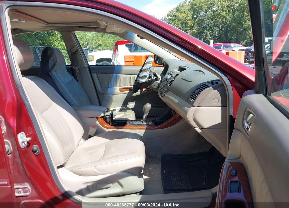 2002 TOYOTA CAMRY XLE V6 VIN: 4T1BF32K42U022582