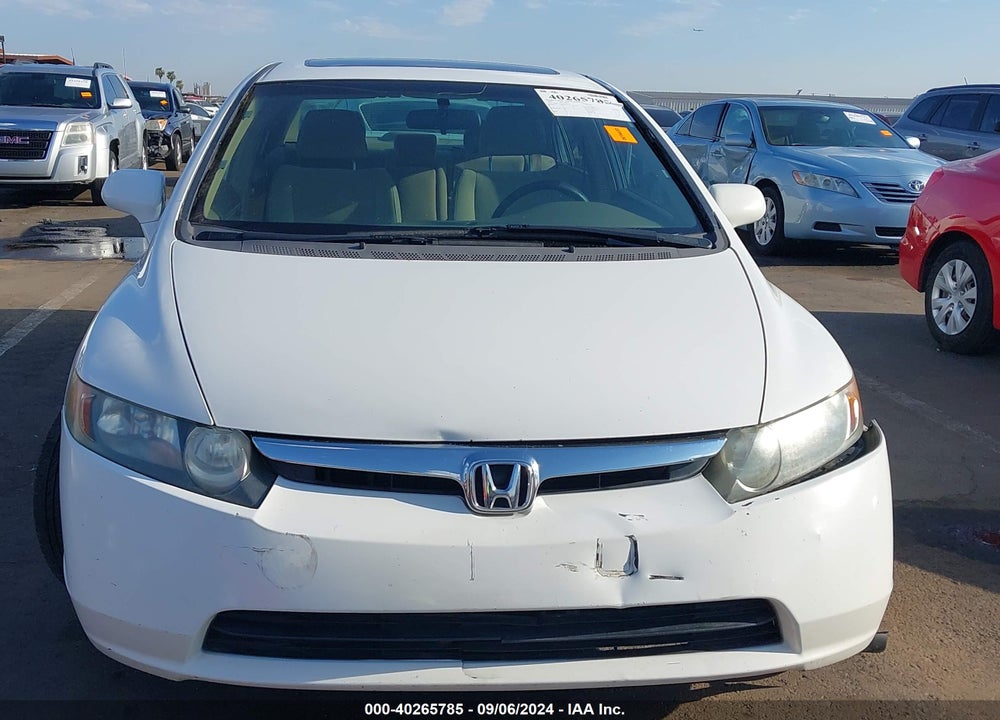2007 HONDA CIVIC EX VIN: 1HGFA16807L007325