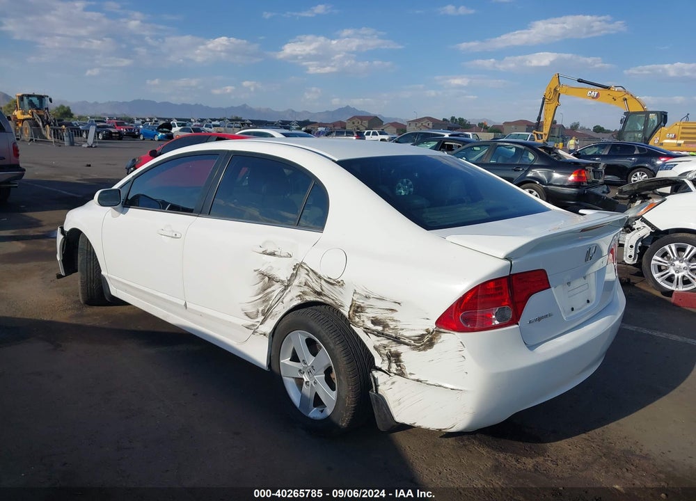2007 HONDA CIVIC EX VIN: 1HGFA16807L007325