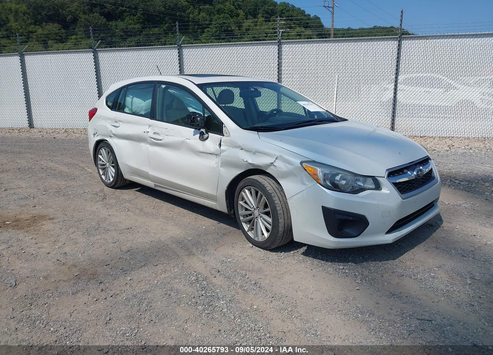 2013 SUBARU IMPREZA 2.0I PREMIUM VIN: JF1GPAD62D2843664
