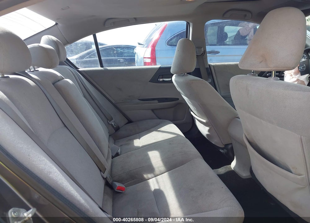 2013 HONDA ACCORD LX VIN: 1HGCR2F30DA236861