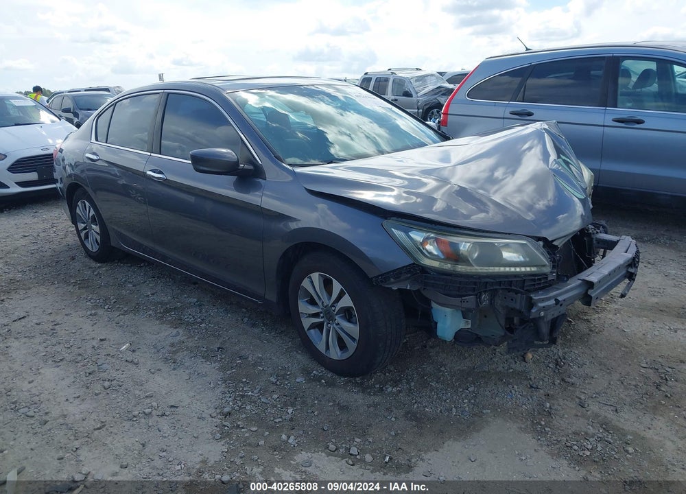 2013 HONDA ACCORD LX VIN: 1HGCR2F30DA236861