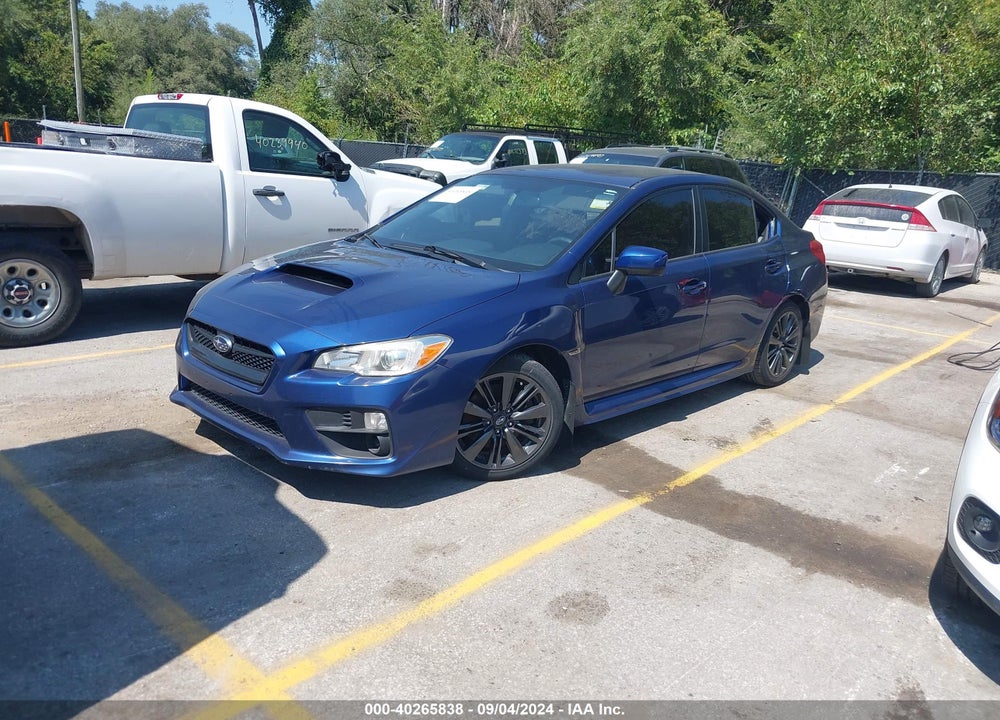 2015 SUBARU WRX VIN: JF1VA1A66F9802123