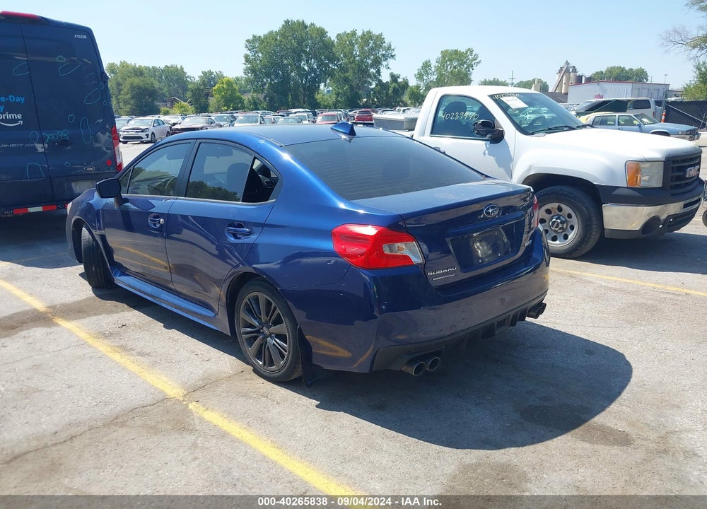 2015 SUBARU WRX VIN: JF1VA1A66F9802123