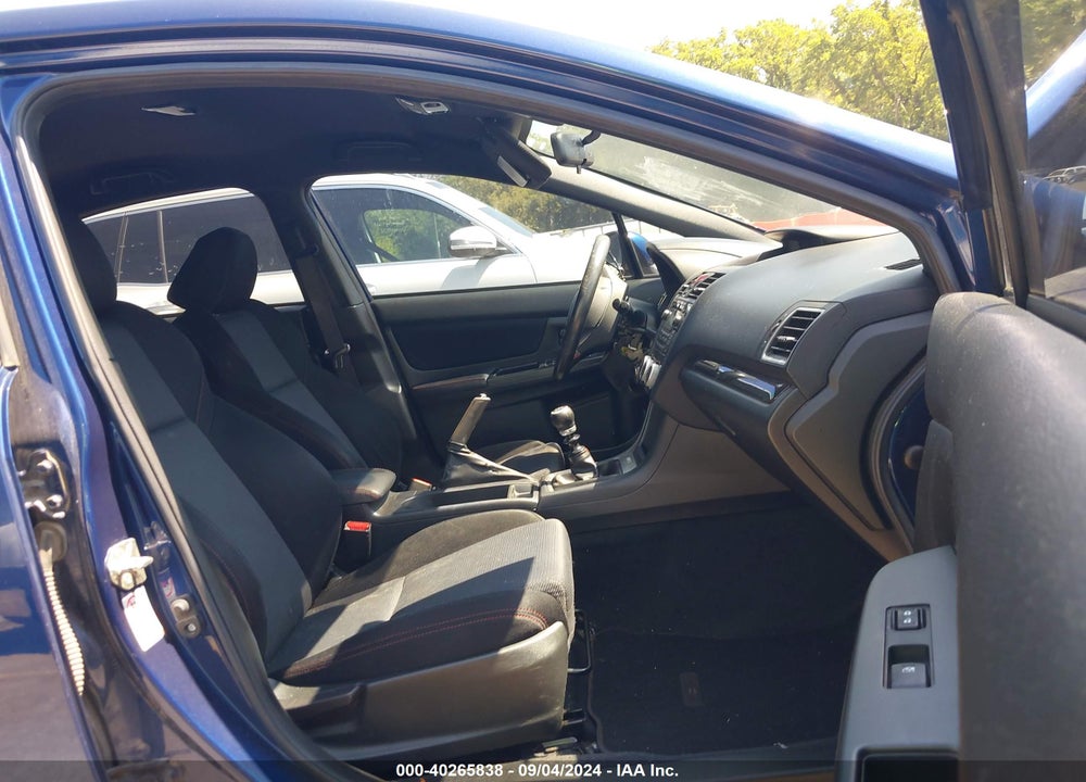 2015 SUBARU WRX VIN: JF1VA1A66F9802123