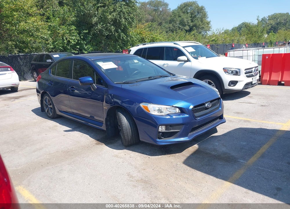 2015 SUBARU WRX VIN: JF1VA1A66F9802123