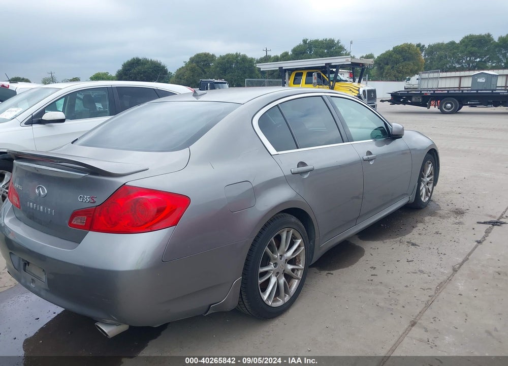 2008 INFINITI G35 JOURNEY VIN: JNKBV61E48M220655