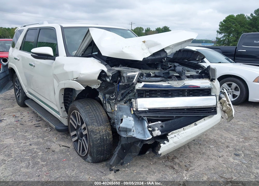 2018 TOYOTA 4RUNNER VIN: JTEBU5JR1J5518657
