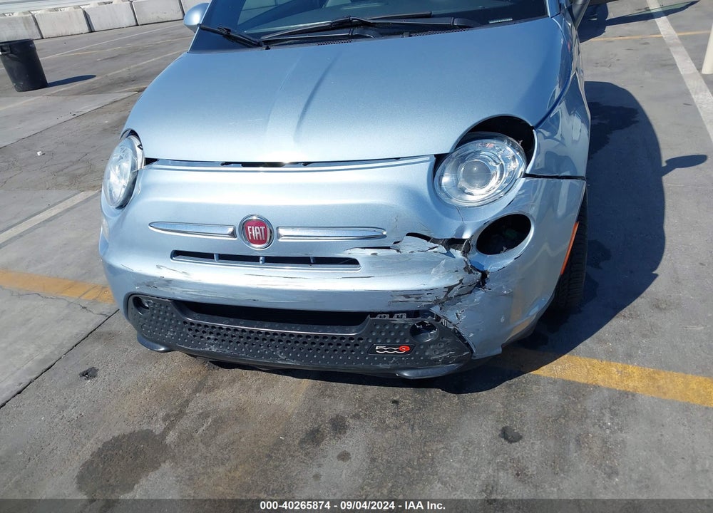 2015 FIAT 500E BATTERY ELECTRIC VIN: 3C3CFFGE4FT749724