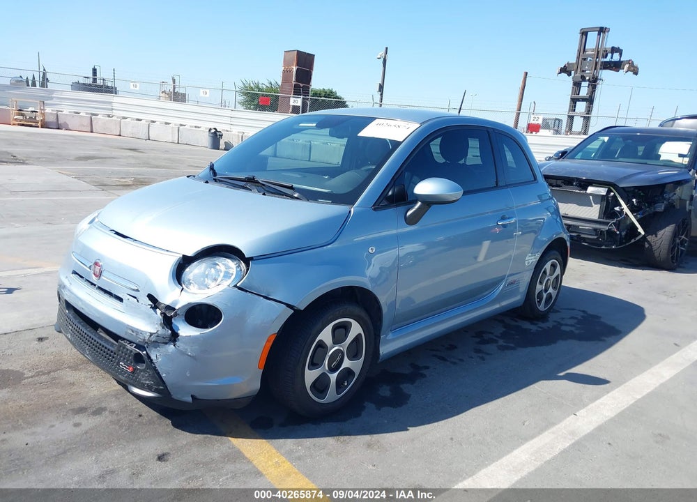 2015 FIAT 500E BATTERY ELECTRIC VIN: 3C3CFFGE4FT749724