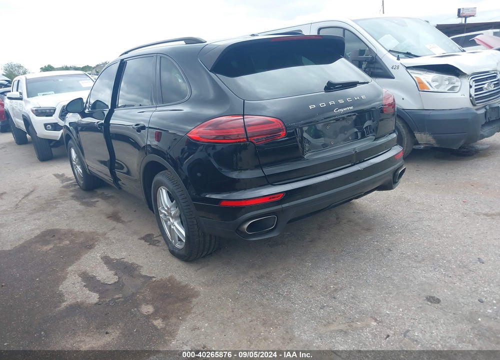 2018 PORSCHE CAYENNE VIN: WP1AA2A25JKA00612