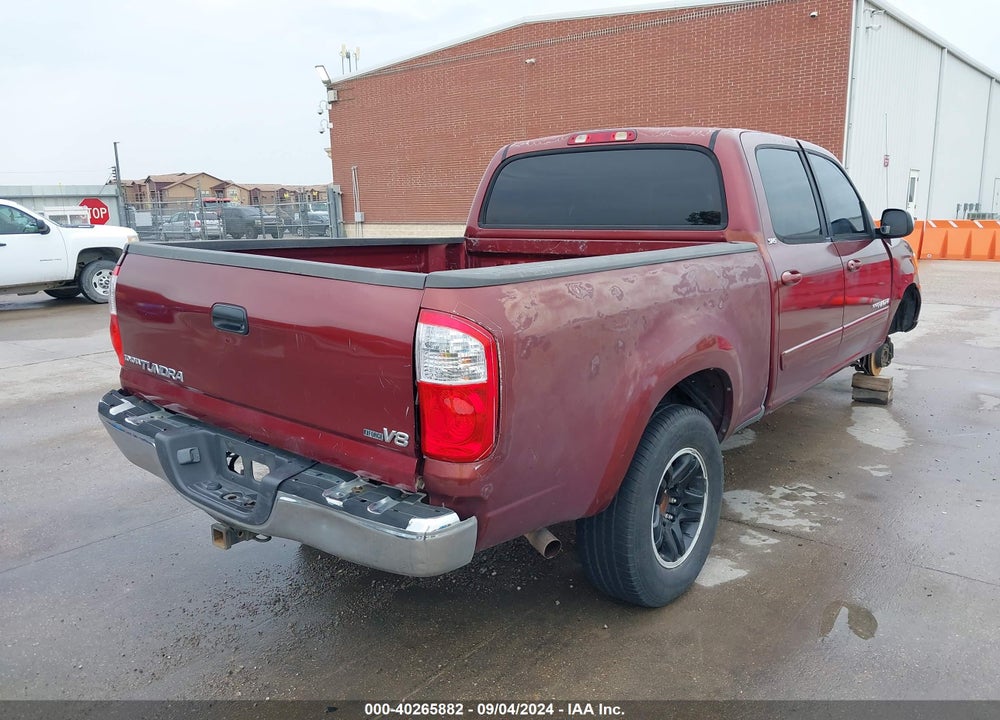 2006 TOYOTA TUNDRA SR5 V8 VIN: 5TBET34136S543424