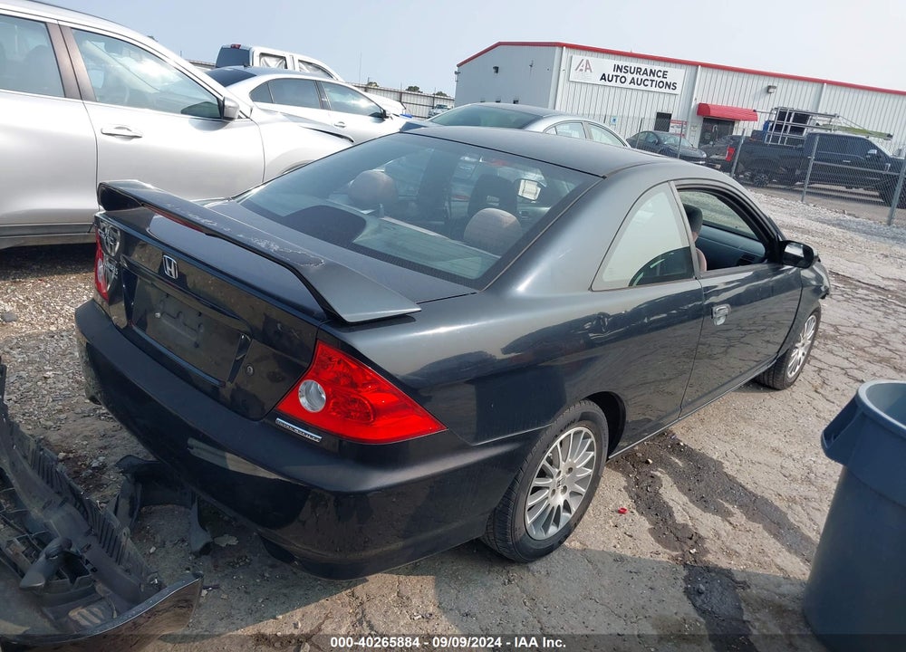 2005 HONDA CIVIC EX VIN: 1HGEM22985L076025