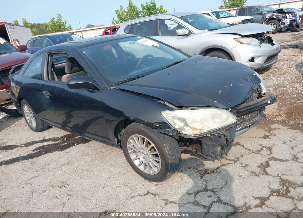 2005 HONDA CIVIC EX VIN: 1HGEM22985L076025