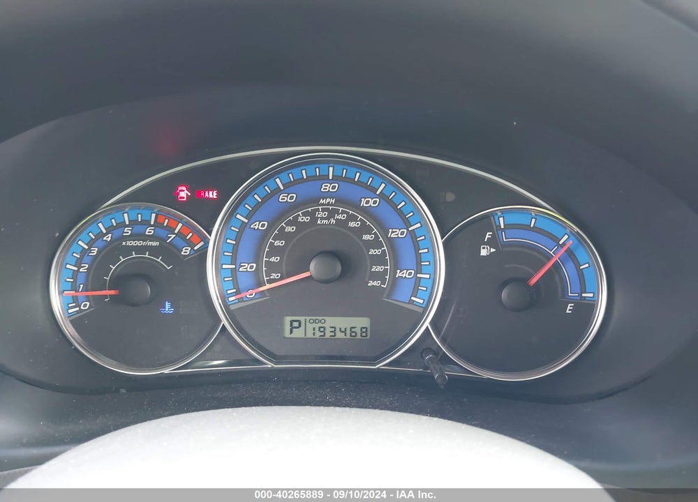 2009 SUBARU FORESTER 2.5X LIMITED VIN: JF2SH64699H744327