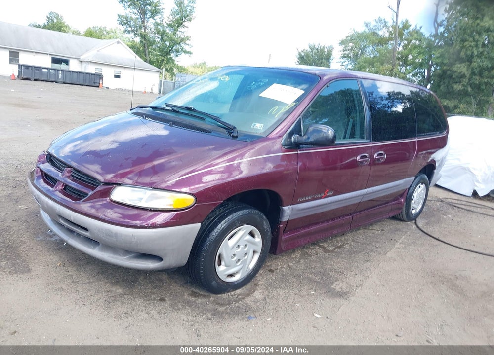 2000 DODGE GRAND CARAVAN SE VIN: 1B4GP44R2YB528937