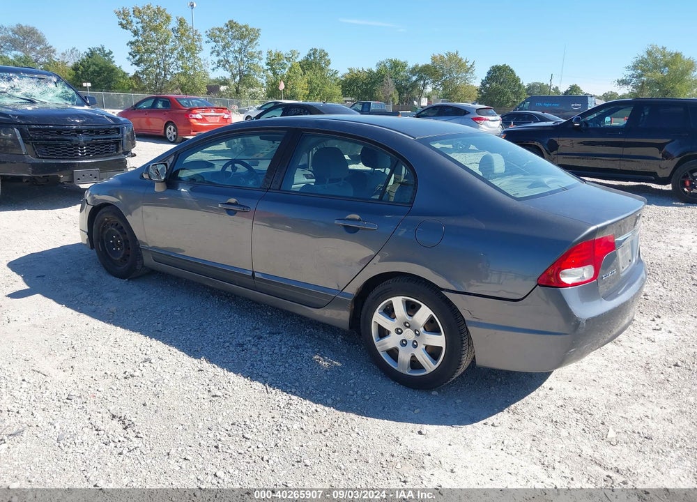 2010 HONDA CIVIC LX VIN: 19XFA1F57AE086688