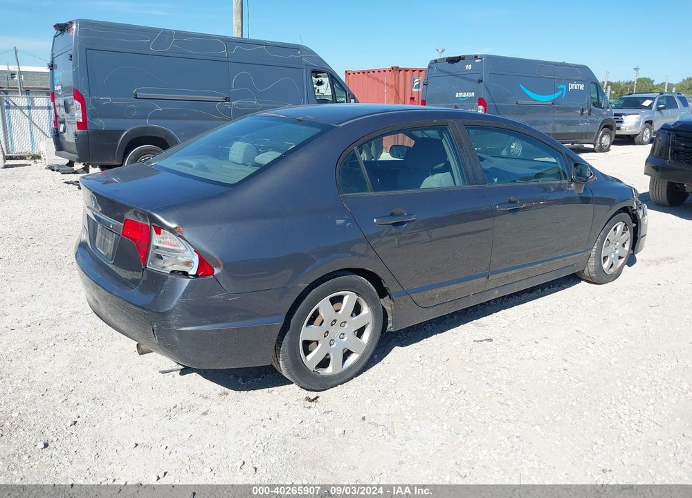 2010 HONDA CIVIC LX VIN: 19XFA1F57AE086688