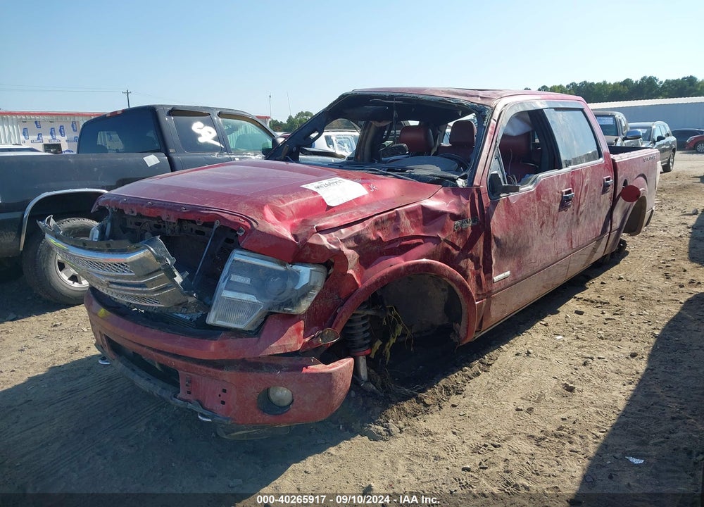 2013 FORD F-150 LIMITED VIN: 1FTFW1ET6DFD77582