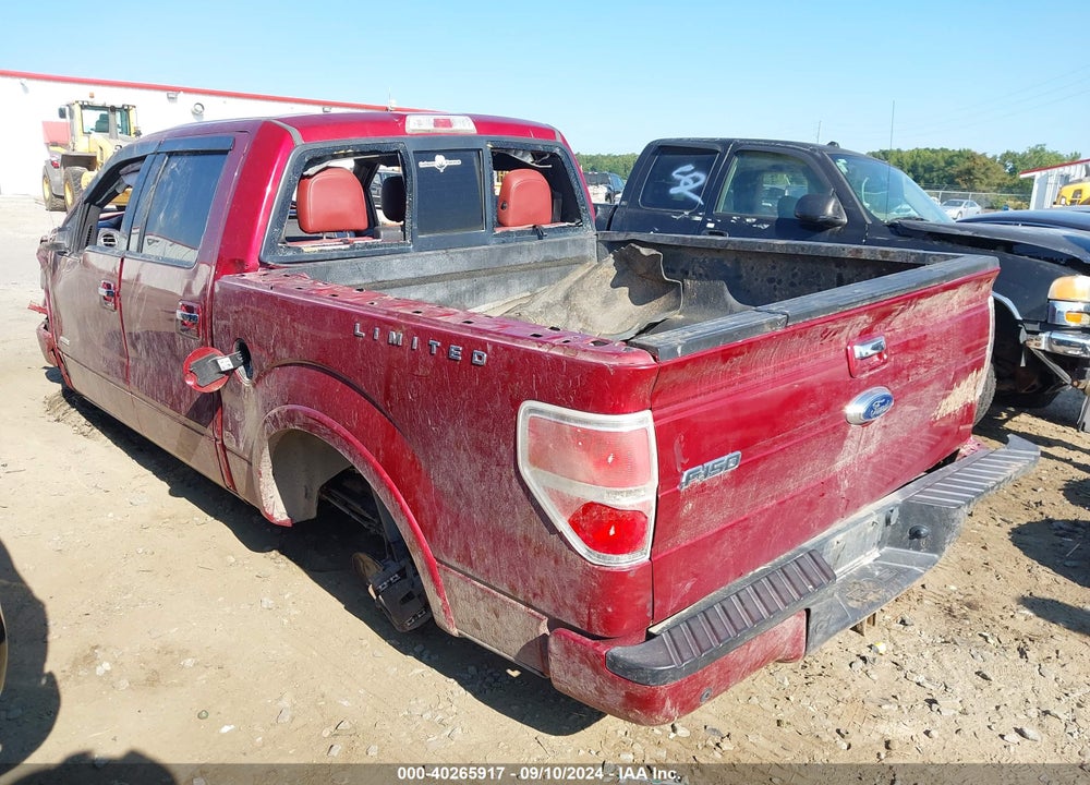 2013 FORD F-150 LIMITED VIN: 1FTFW1ET6DFD77582