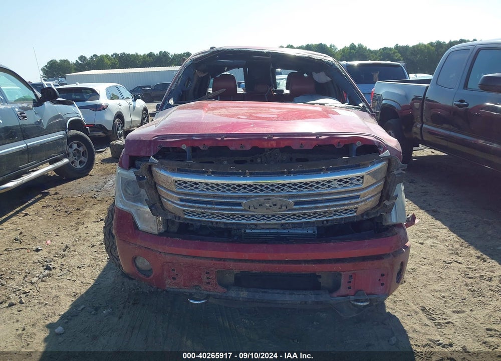 2013 FORD F-150 LIMITED VIN: 1FTFW1ET6DFD77582