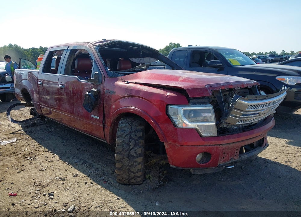 2013 FORD F-150 LIMITED VIN: 1FTFW1ET6DFD77582