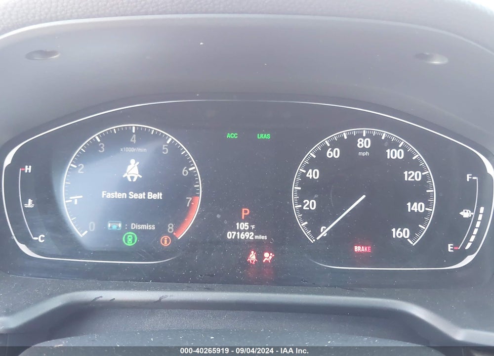 2018 HONDA ACCORD EX-L 2.0T VIN: 1HGCV2F53JA034248