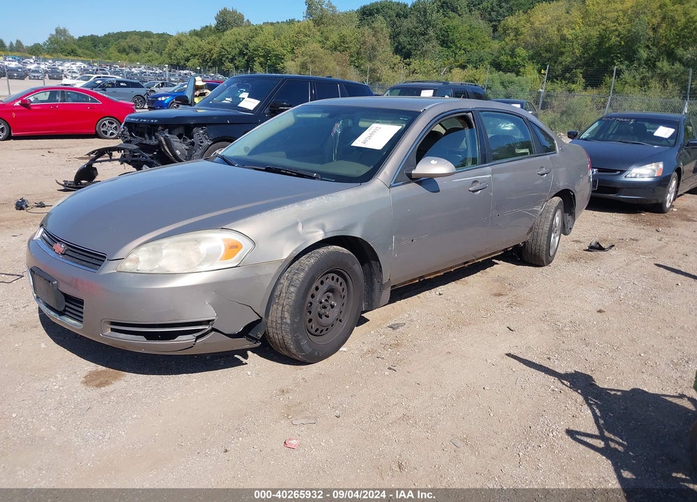 2006 CHEVROLET IMPALA LT VIN: 2G1WT58KX69203747