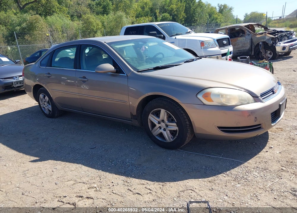 2006 CHEVROLET IMPALA LT VIN: 2G1WT58KX69203747