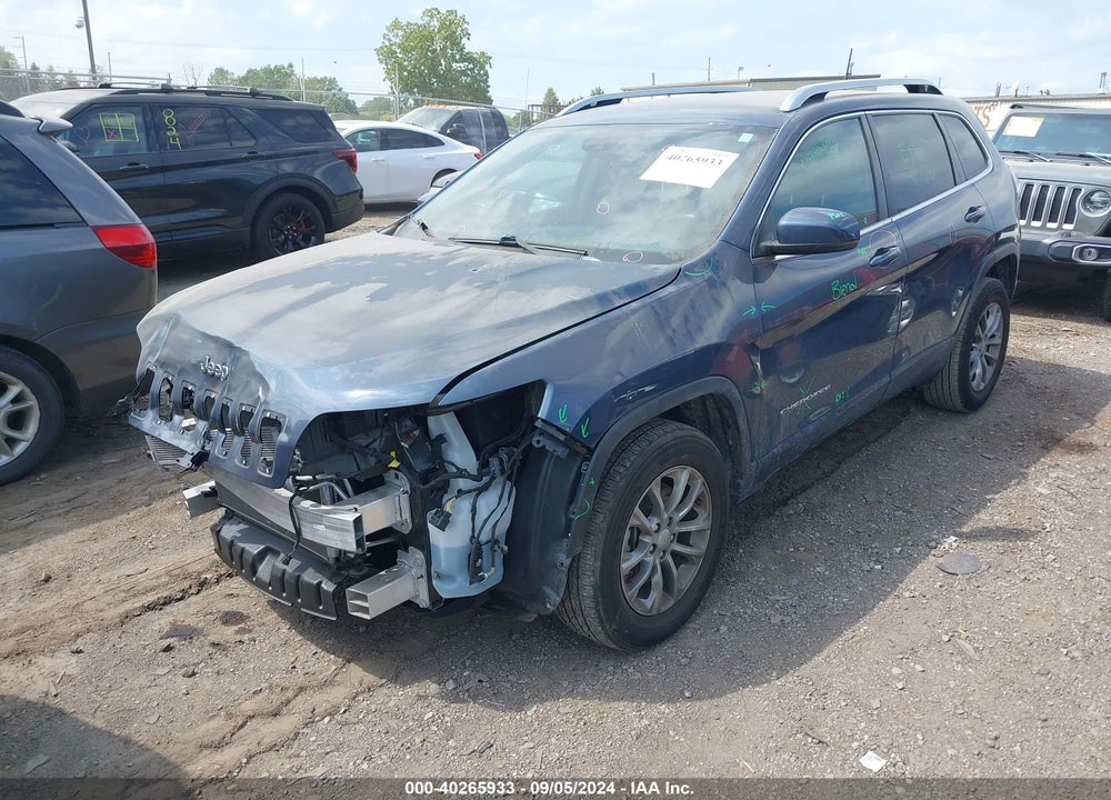 2021 JEEP CHEROKEE LATITUDE LUX 4X4 VIN: 1C4PJMMX2MD142746