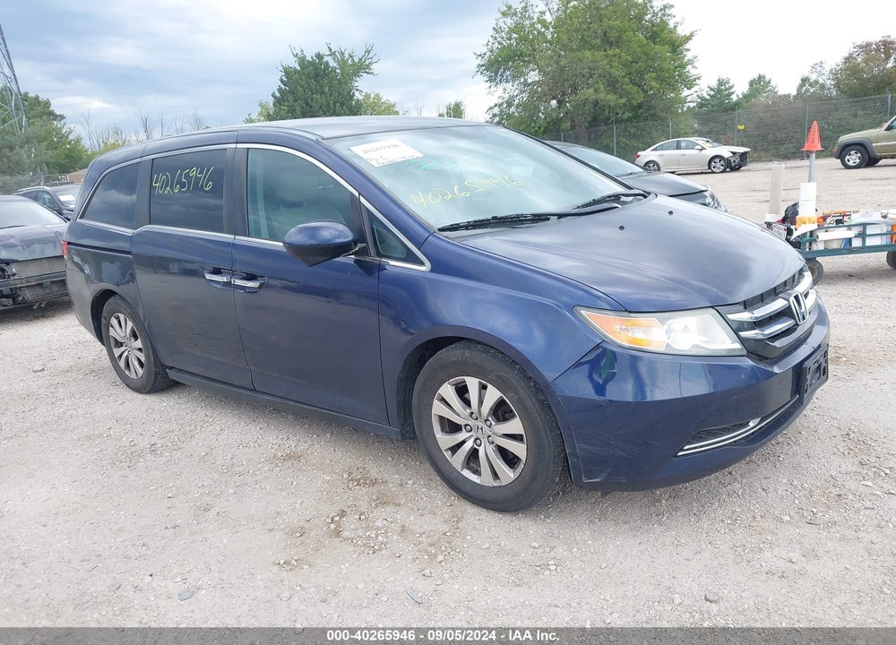 2014 HONDA ODYSSEY EX VIN: 5FNRL5H43EB139096