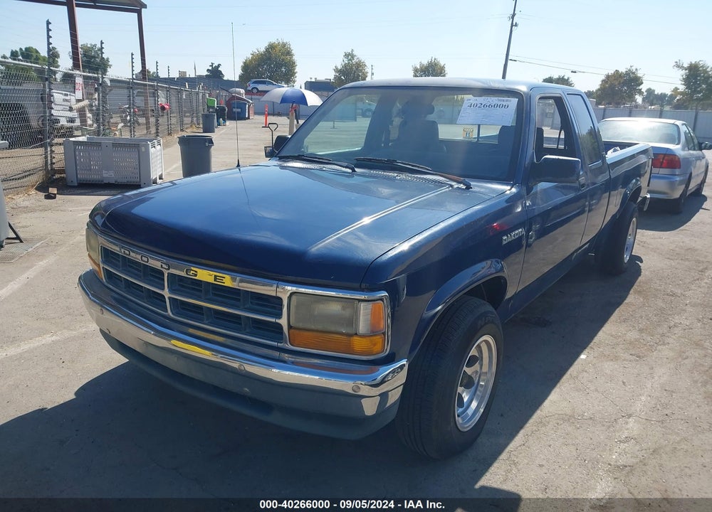 1992 DODGE DAKOTA VIN: 1B7FL23X7NS508516