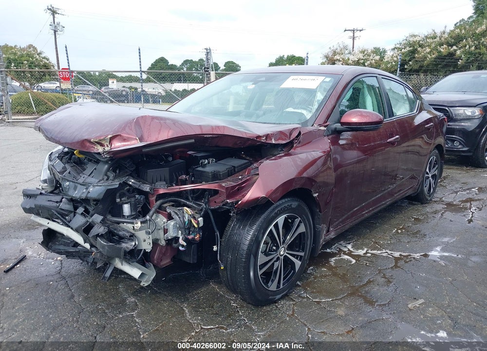 2020 NISSAN SENTRA SV XTRONIC CVT VIN: 3N1AB8CV4LY306975