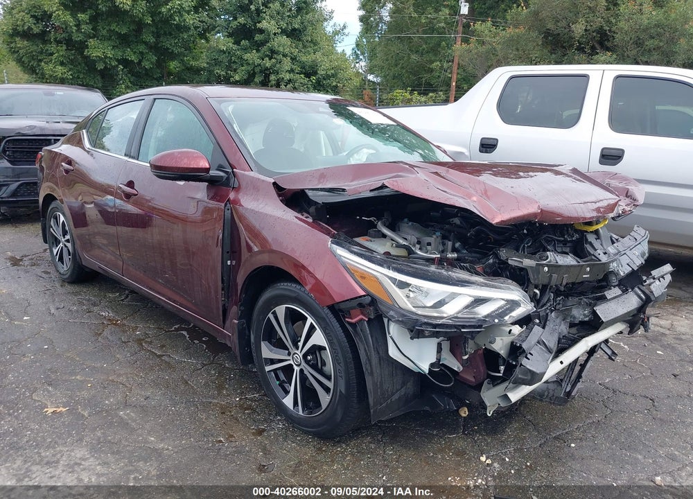 2020 NISSAN SENTRA SV XTRONIC CVT VIN: 3N1AB8CV4LY306975